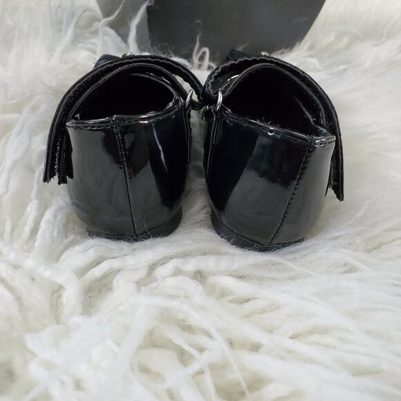 Josmo Vegan Patent Leather Ballet Shoes Size 4 - Picture 6 of 10